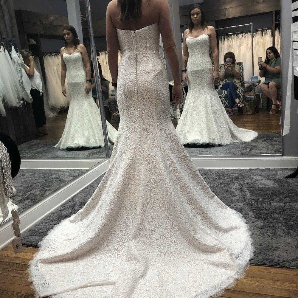 Never worn wedding dress